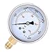 Radial Oil Filled Pressure Gauge 1 / 4BSP Thread, 0-400bar, 68mm Diameter - Durable Stainless Steel, Clear Dial, Ideal for Machinery and Industrial Use