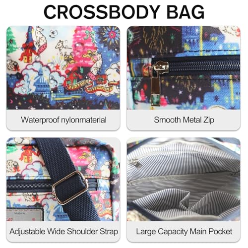 Image of Cross body Bags for Women Lightweight Mini Crossbody Bags Everyday Bag Small Purses Travel Shoulder Bag Ladies Handbags