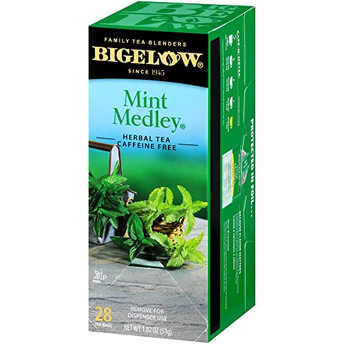 image for Bigelow Tea Bigelow Mint Medley Herbal Tea Bags 28-Count Box (Pack of 