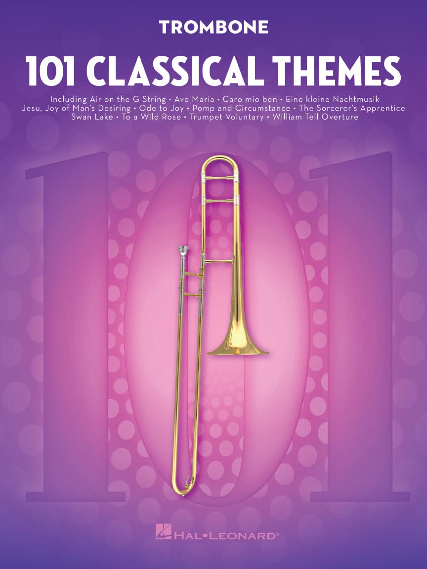 101 classical themes for trombone trombone