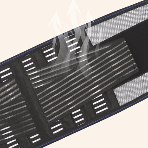 Cinturones de Soporte Lumbar Elásticos y Transpirables con Cierre Flexible 6