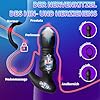 YcsLust App-gesteuerter Analplug – Anal Vibrator mit 9 Vibrations- & Teleskopmodi, Penisring & Analspielzeug, Silikon Analdildo für Paare, Sexspielzeug & Vibratorenset für Herren butt plu #5