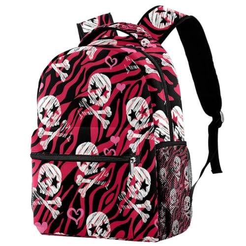 Sac à dos d'école et voyage 11.5x8x16 in multicolore pour ados