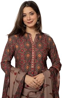 Vaamsi Women's Rayon Blend Floral Straight Printed Kurta Pant With Dupatta | kurta sets for woman