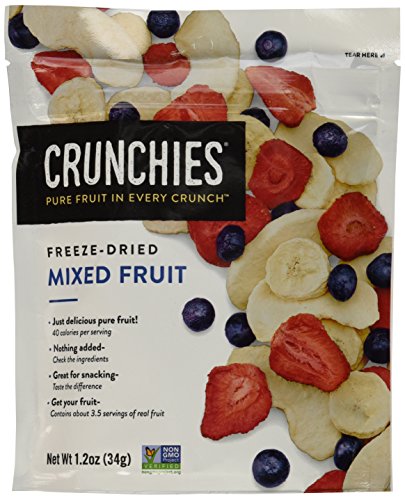 Crunchies Freeze-Dried Grab-n-Go Mixed Fruit, 1.2 Ounce (Pack of 6)