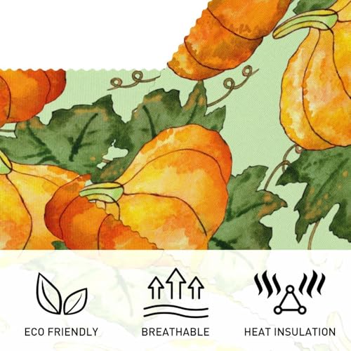 Set de table citrouille 30,5x45,7 cm pour protéger la table des taches