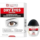 15 ml Augentropfen zur wohltuenden Linderung von juckenden, brennenden oder trockenen Augen aufgrund von Allergenen – Kontaktlinsenkompatibel