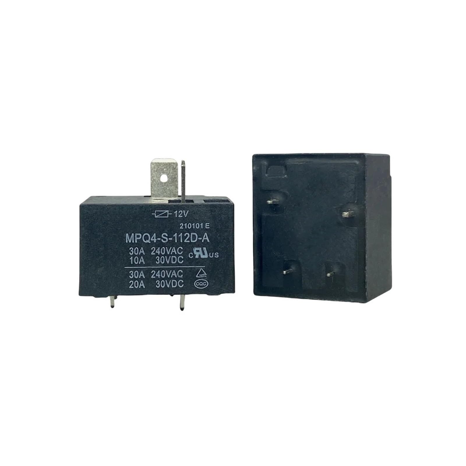 Relais de puissance MPQ4-S-112D-A 12VDC 30A commutateur 4 broches pour carte