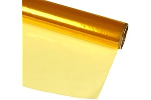 Hygloss Products Yellow Cellophane Roll: Perfect for Crafts, Gifts, and Baskets