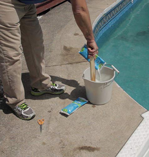 Rx Clear Super Shock For Swimming Pools | Chlorinator And Algaecide | 68% Calcium Hypochlorite Shock | Kill Pool Algae For A Crystal Clear Pool | One Pound Bags | 6 Pack #TOP7