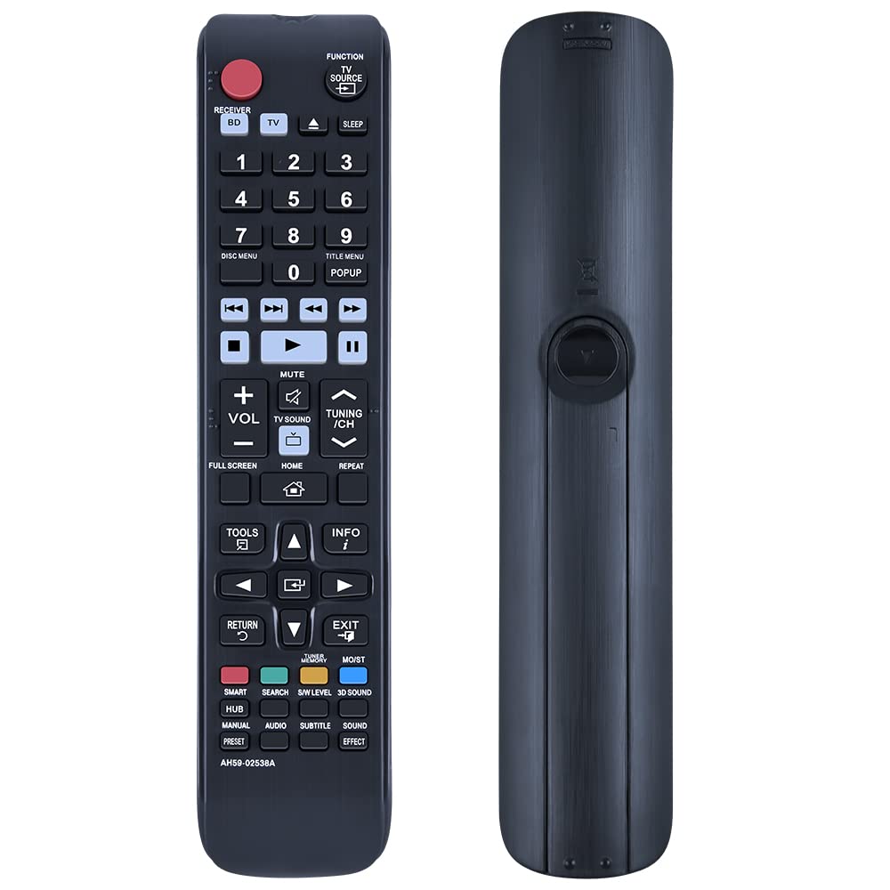 PZL AH59-02538A Remote Control suit for Samsung HT-FM53 HT-F5500 HT-F5550 HT-F6500 HT-F5500W HT-F6500W HT-F6530W HT-F5500K HT-F5550K Blu-ray Home Entertainment System