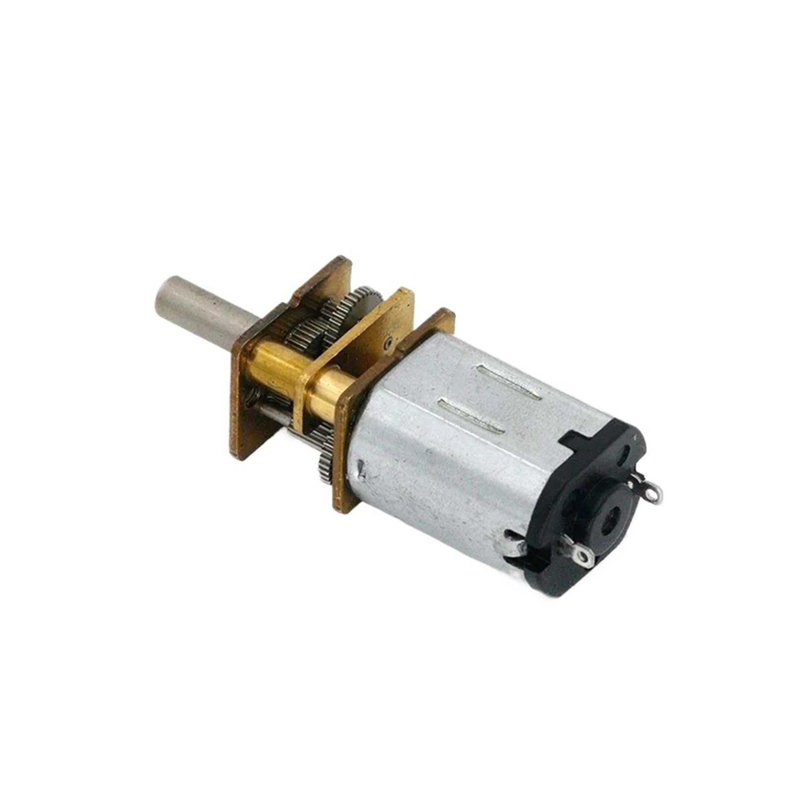 10 motores de CC con engranajes de metal en miniatura N20 de 3 V/6 V/12 V CC con engranajes(15RPM,6V)
