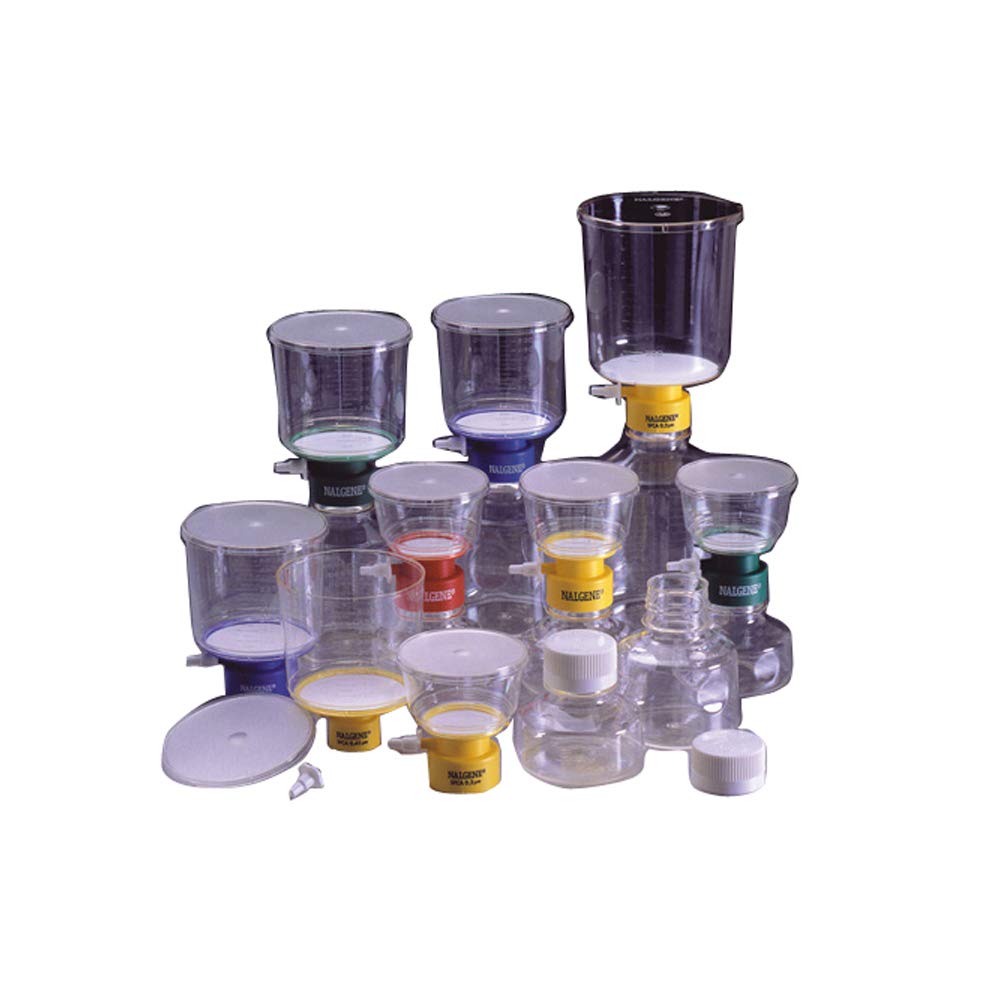 Nalgene 568-0020 MF75 zestaw filtrów laboratoryjnych, polistyren z Supor MachV, 0,2 Micron, średnica membrany 75 mm, pojemność 250 ml (opakowanie 12)