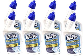 8-Pack - The Works Classic Clean Toilet Bowl Cleaner 24 Fl Oz Each
