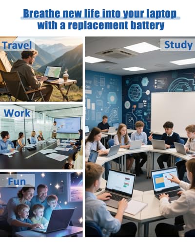 Image of 45Wh RH03XL M02027-005 Laptop Battery Replacement for HP ProBook 430 440 445 450 630 640 650 G8 Series HSTNN-IB9Q HSTNN-UB7X M01524-2B1 M01524-AC1 M01524-1D1-11.4V 3790mAh 3-Cell