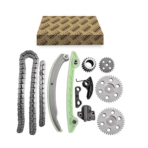 ADIGARAUTO 90727S Timing Chain Kits Compatible with 05-11 FORD FOCUS 2.0L 10-13 FORD TRANSIT CONNECT 2.0L