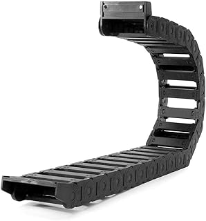 25 x 77mm Cable Drag Chain Wire Carrier Length 1000mm for Router Machine