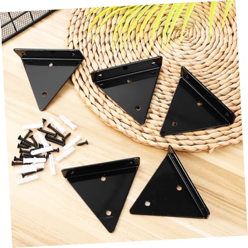 Support étagère murale robuste invisible étagère flottante noire x6