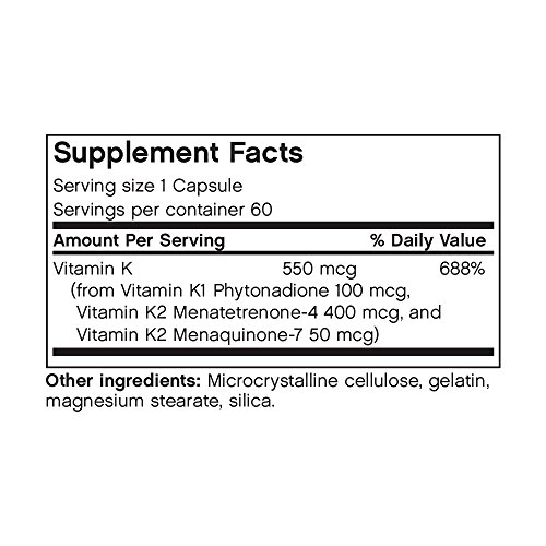 Futurebiotics 636 Capsules, Vitamin K Triple Play thumb #1
