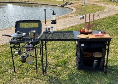 8tail アウトドアテーブ 8tail アウトドア キャンプ テーブル 折りたたみテーブル 軽量