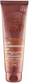 LOÇÃO AUTOBRONZEADORA PANVEL GLOW ESCURO 120G