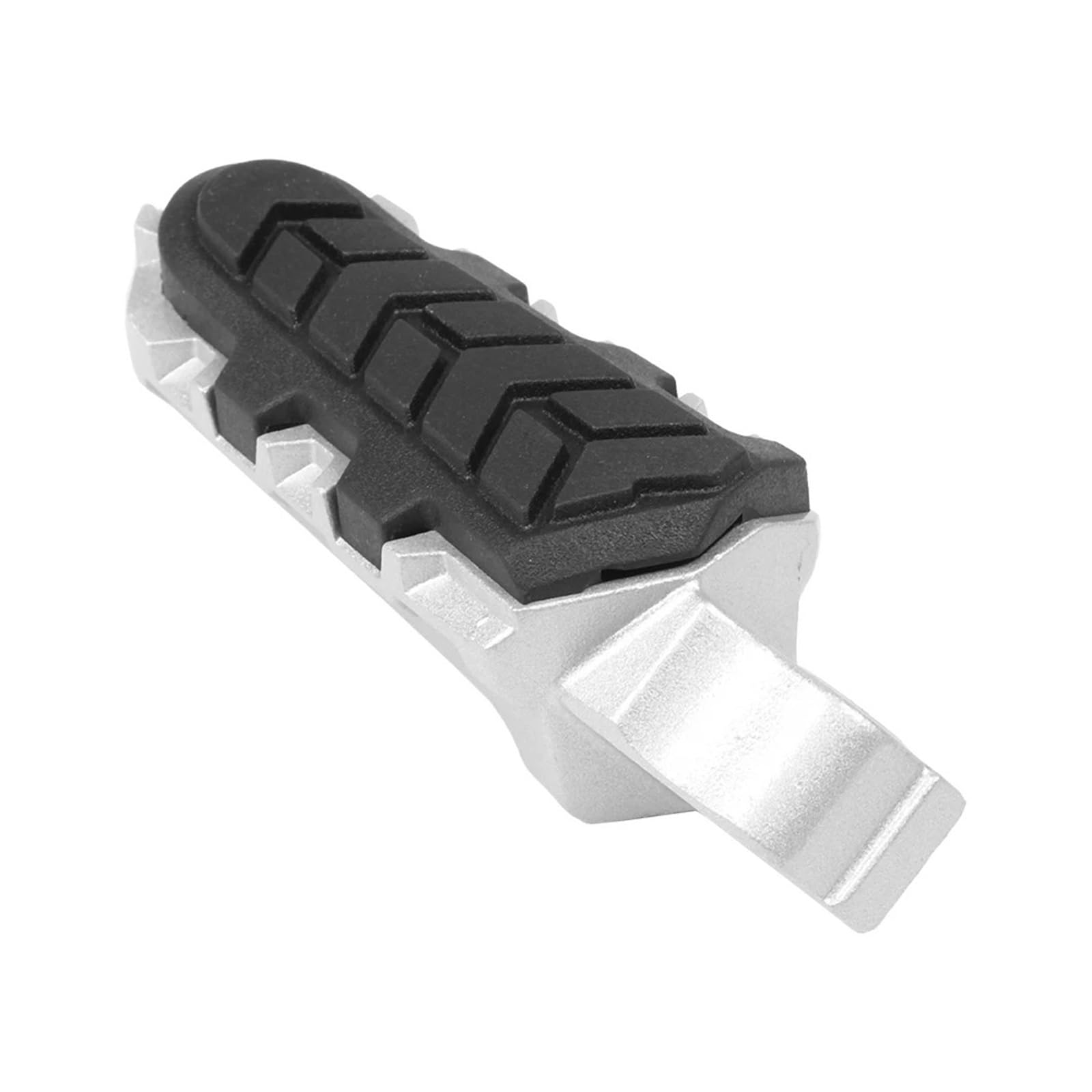 Estriberas Moto Reposapiés Traseros para Motocicleta Estriberas De Acero con Cubierta De Goma para TRK502 TRK502X 2020 TRK 502 502 X 2020 Accesorios Reposapiés(1 PC Rear Left)