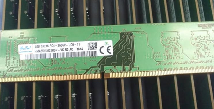 For 4GB 1RX16 PC4-2666V-UC0-11 4G DDR4 2666 HMA851U6CJR6N-VK