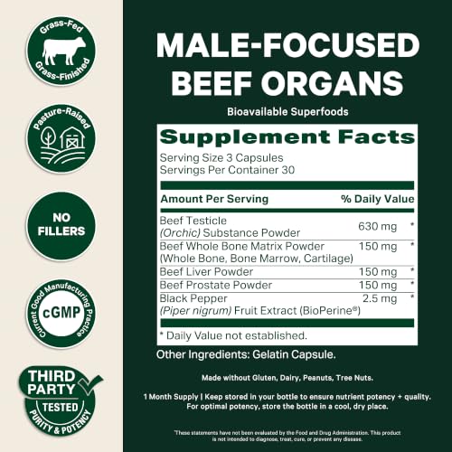 Pink Stork Men's Beef Organ Complex