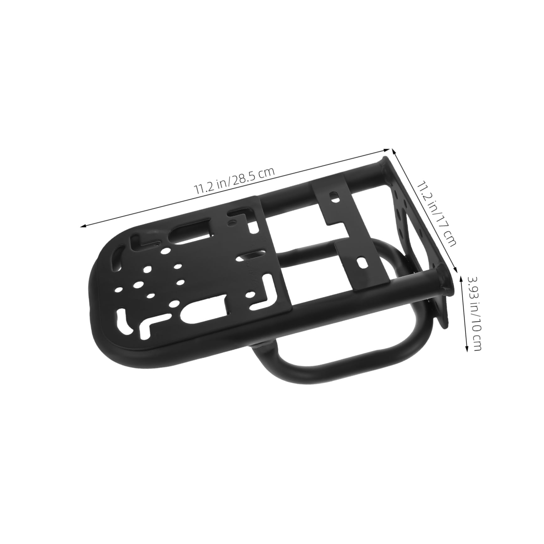 Ciieeo Bike Rack Rear Storage Bracket Rear Seat Storage Box for Electric Bicycles Sturdy Iron Material