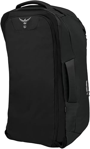 Vista 76 de Osprey Farpoint - Mochila de viaje para hombre de 40 litros, color azul Muted Special Azul espacial apagado