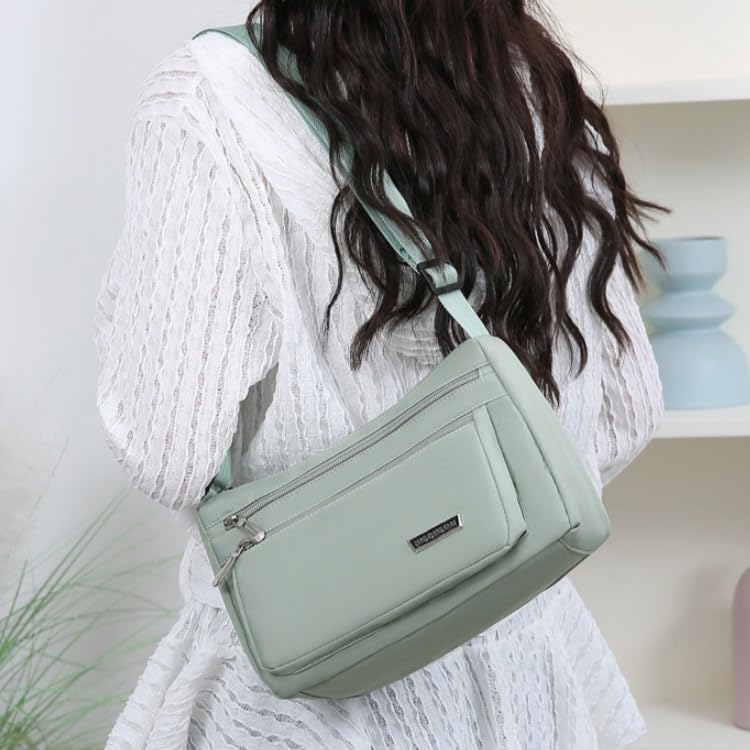 Bolso cruzado para mujer y hombre, múltiples bolsillos miniatura 3