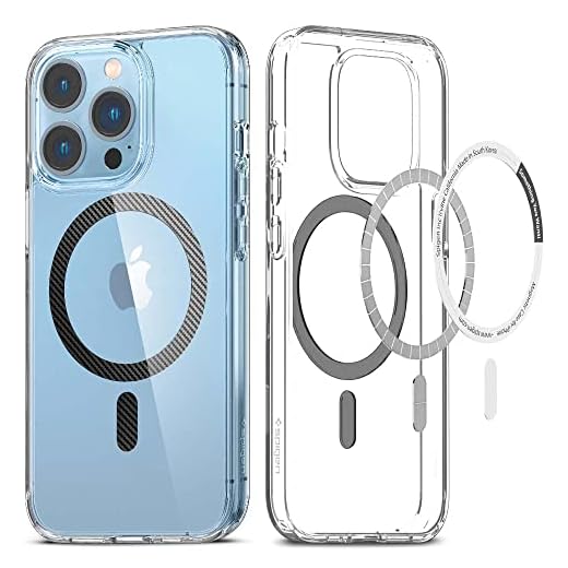 Spigen Ultra Hybrid Mag Designed for iPhone 13 Pro Case (2021) - Carbon Fiber
