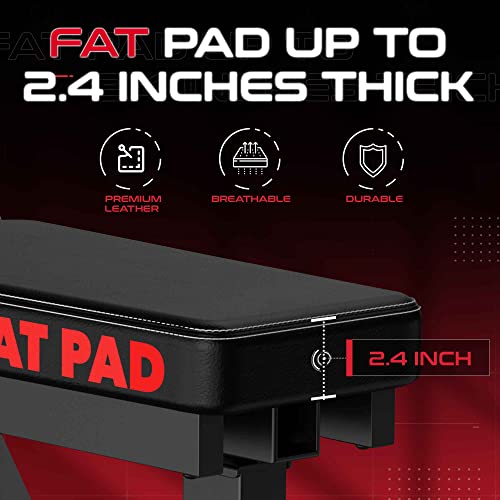 Keppi 1600Lb Weight Bench-Heavy Duty Bench5000 Zero Gap Workout Bench Press For Home Gym, Multi-Angle Adjustable Incline Decline Workout Bench For Full Body Strength Training-2023 Version #TOP6