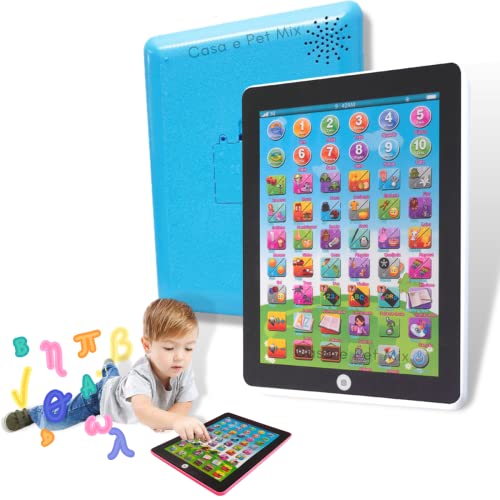 Tablet Interativo Azul Educacional Educacional Infantil Meninos e Meninas (Azul)