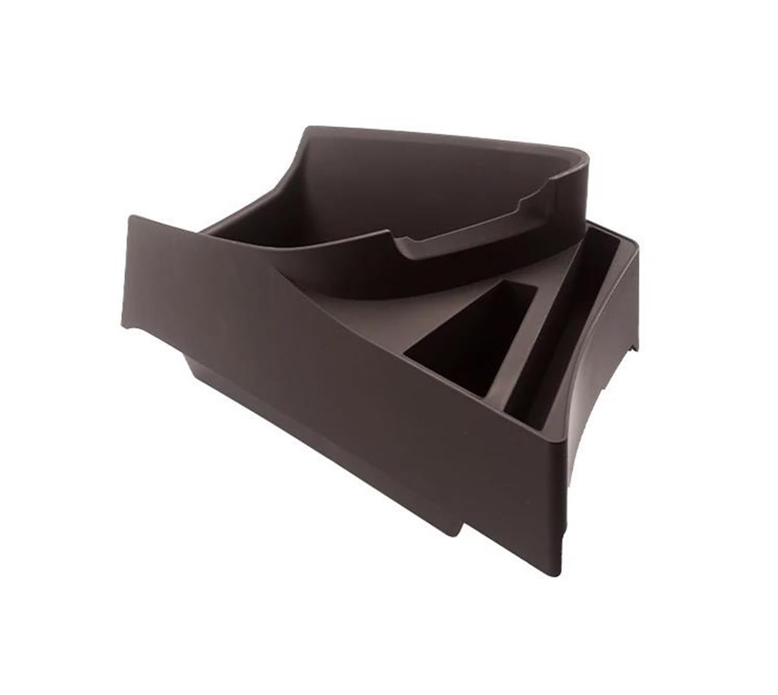 Fcaopcwama Brown Abs Lhd For Bmw X1 F48 F49 X2 F39 2016-2022 Lhd Car Armrest Organizer Center Console Extra Storage Box Auto Interior Car Armrest Storage Box