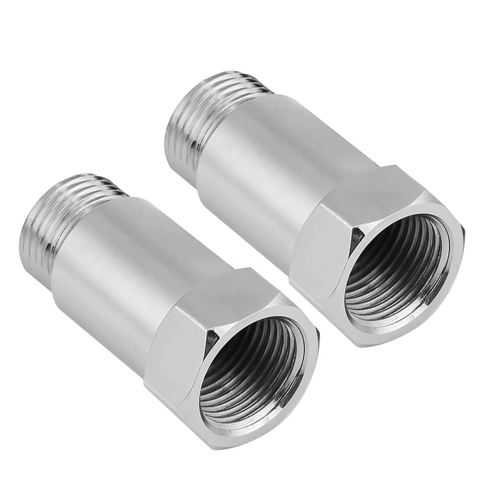 O2 czujnik tlenu przedłużacz dystansowy, 2 sztuki, czujnik tlenu, dystans, czujnik tlenu, adapter sondy lambda 45 mm M18 x 1,5