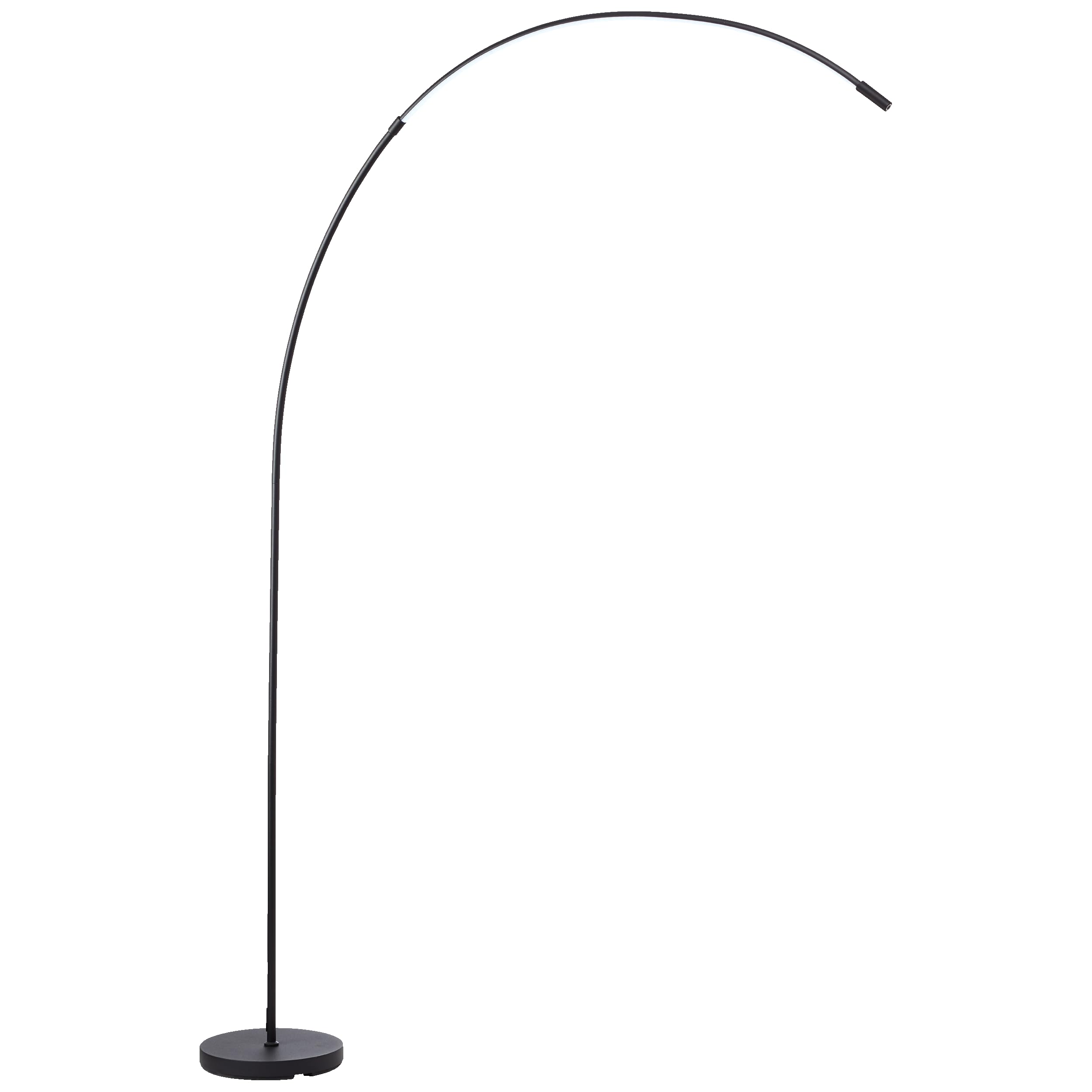 Lightbox LED lampada da terra ad arco | 1,7 m di altezza | lampada da terra con interruttore, dimmerabile (CCT) | lampada LED (1440 lm, 18 W) | lampada da terra anche come lampada per camera da letto,