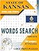 State of KANSAS Cities and Towns Words Search: BRAIN GAME with Cities and Towns of Kansas | 57 large print puzzles for adults and seniors | One puzzle ... | Kansas municipalities | Kansas | US Towns