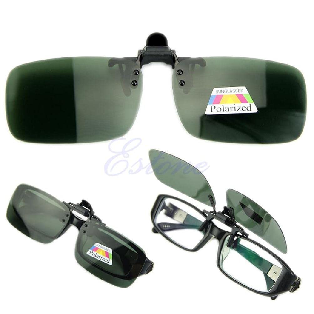 UNFAIRZQ New Day Night for Vision Polarized Driving Clip-on Flip-up Lens Sunglasses Glass kids sunglasses boys age 6