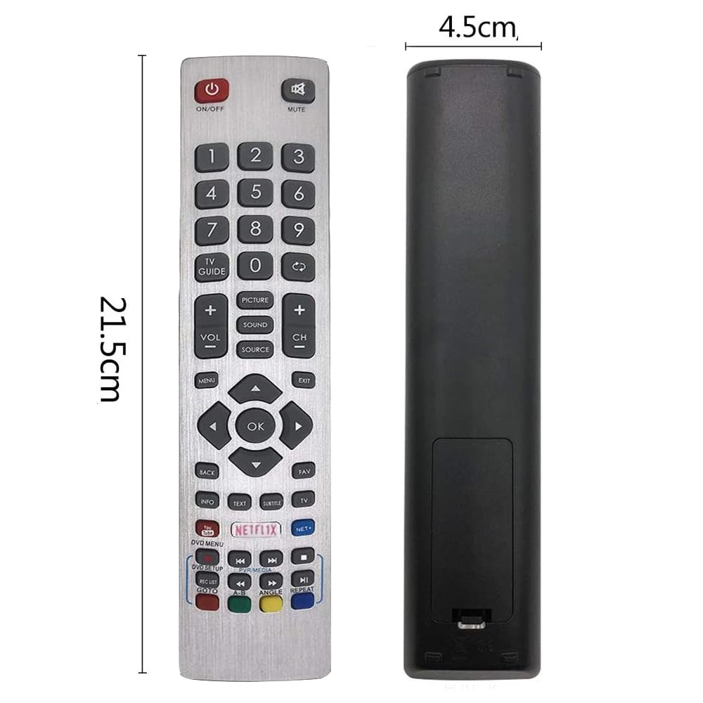 VBESTLIFE Telecomando Universale Per TV - Sostitutivo Per Alba, Bush, Technika, Blaupunkt, Sharp, E-Motion - 2