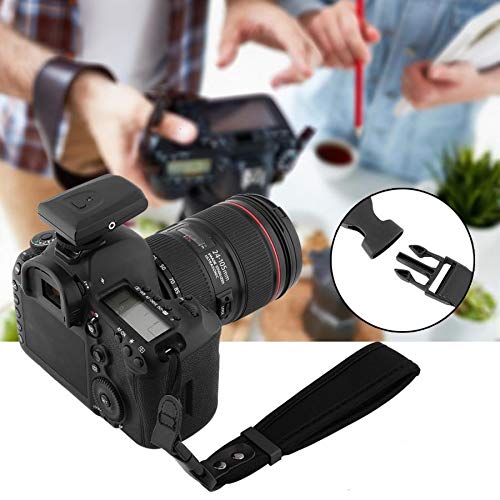KASINshooting Adjustable Soft Thick Shoulder Neck Strap Hand Wrist Strap for Sony, Nikon & Canon Fuji DSLR Gopros Action Cameras Security (Neck shoulder strap)