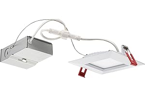 WF4 SQ S LED, 4-inch Square LED Recessed Downlight by Lithonia Lighting