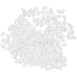 Nudos De Pesca Para Señuelos SHUAIGUO 200 UNIDS Cuentas de Pesca Transparente Doble Cruz Perlas de Agujero Difícil Perlas Claras Establece Señuelos de Pesca Señuelos Duros