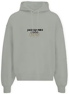 JACK & JONES Herren Jorbushwick Sweat Hood FST Kapuzenpullover