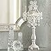 Fay White 19 1/2" High Crystal Candelabra Table Lamp - Regency Hill