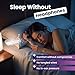 DreamPod Under-Pillow Speaker For Sleep (Grey) | Bluetooth, Bone Conduction Sound | Wireless, Thin, 20hr Battery, Sleep Timers, USB-C | Private Audio Sleep Aid for Side Sleepers, Tinnitus & Insomnia