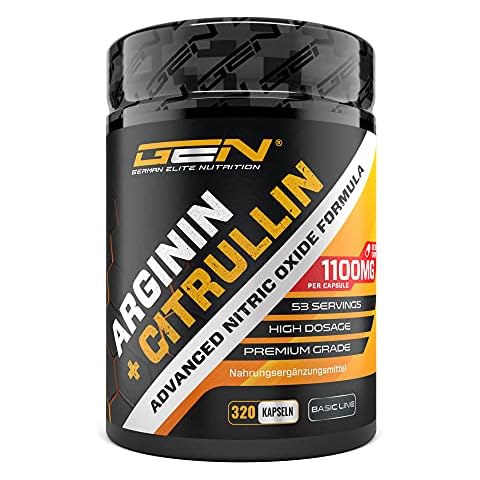 L-Arginin + L-Citrullin - 320 Kapseln Cover