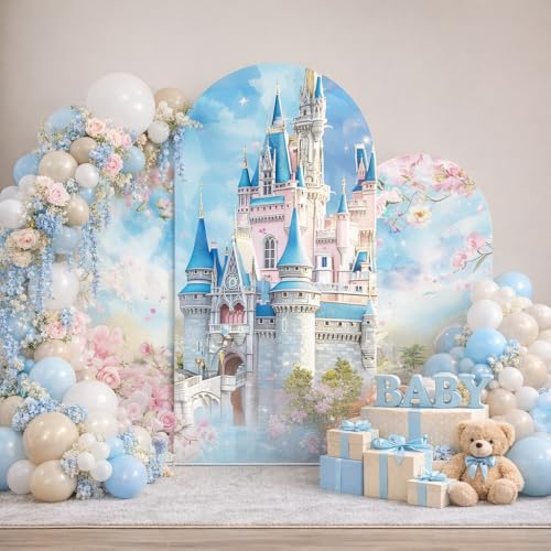 Funda Arco Princess Castle para Fondo Decorativo 6x2.6 ft miniatura 5