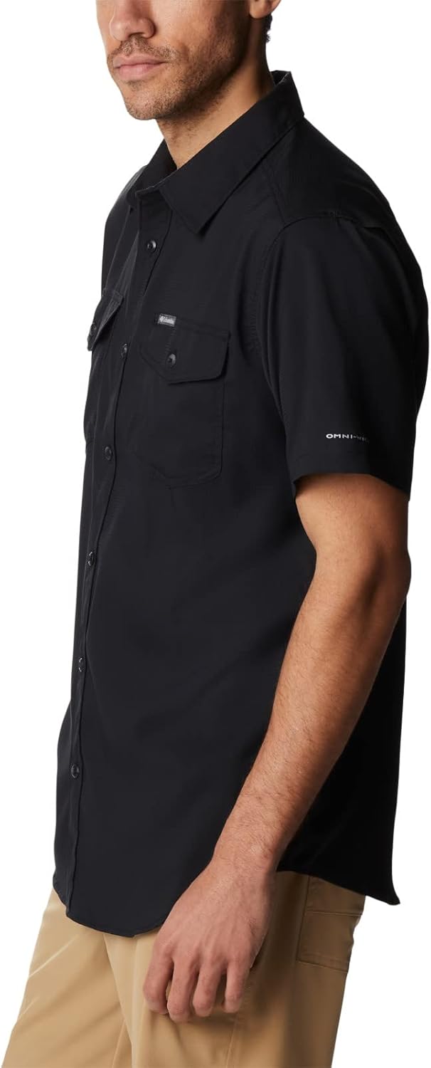 Columbia Men's Utilizer Ii Solid Short Sleeve Shirt - Image 3