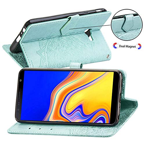 IMEIKONST Flip Case per Samsung J4 Prime, Mandala